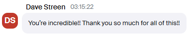 Client result: Prime workshop testimonial
