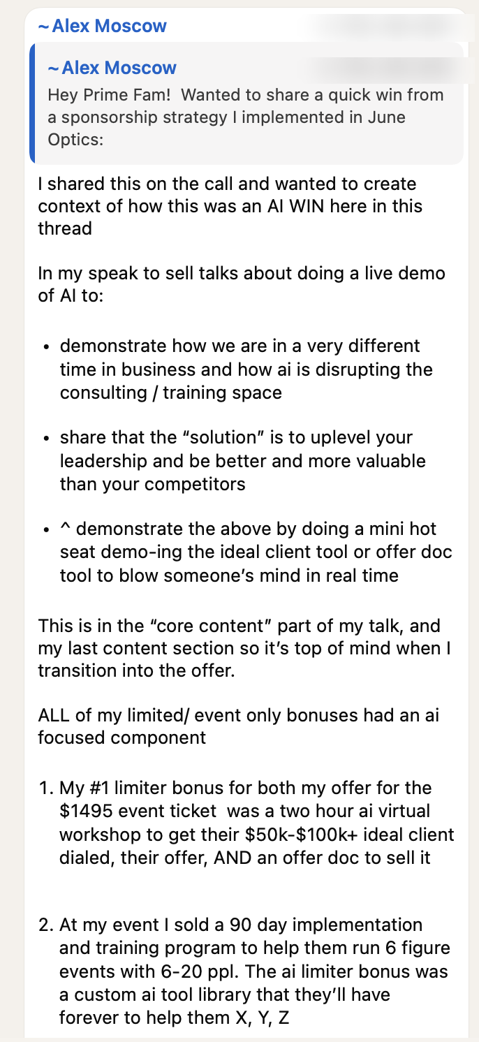 Client result: Alex Moscow - Strategy Breakdown p1