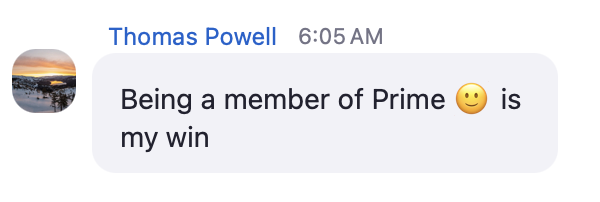 Client result: Thomas Powell