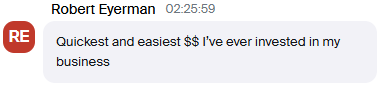 Client result: Prime workshop testimonial